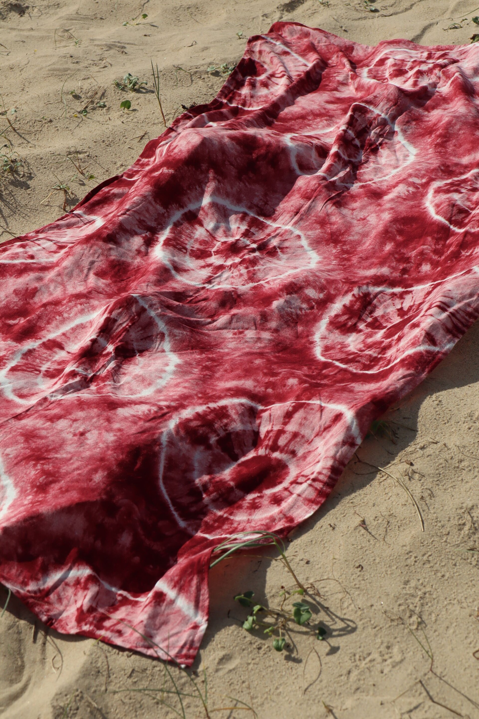 Pareo Dyed Red - 2